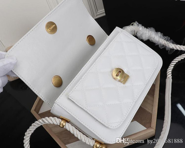 Designer Handbags New Women's Handbags Shoulder Bags Cords Chain Decoration Luxury Brands Dinner Fashion Cosmetics Made in Italy Full P