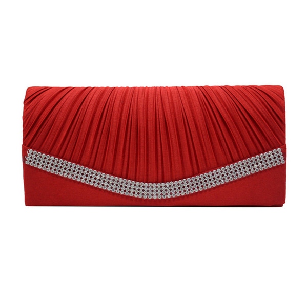 Ladies Clutch Bag Europe And America Dinner Bag Diamond Handbag