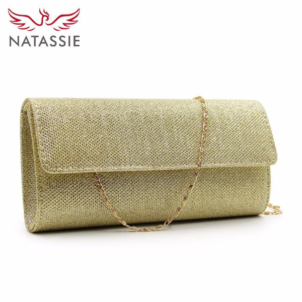 NATASSIE 2018 New Women Clutch Top Quality Evening Bags Ladies Wedding Bag Female Clutches