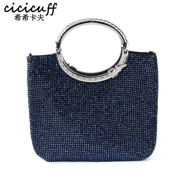 Women Evening Bag Clutch Purse Handbag With Detachable Chain For Wedding Cocktail Party Velvet Party Diamond Bridal Sac Purse