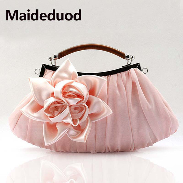 New High quality Practical Flowers Dinner Bag Bride Wedding Luxury Handbag Multi-color Evening Bag Purse Fashion Party Clip Clutches