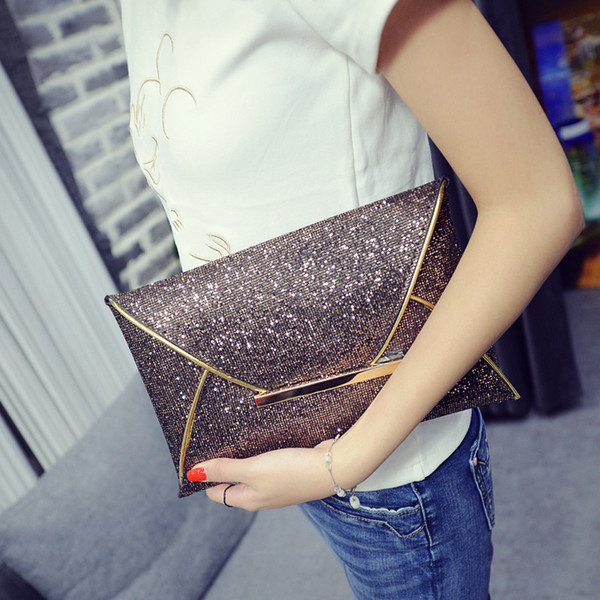 Hot Evening Day Clutch Bags for Woman 2018 Luxury Clutch Ladies Hand Bags Vintage Wallet Party Envelope Purse