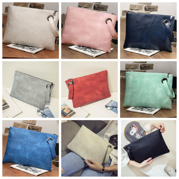 12styles Women Clutch Bag Envelope Bag Office Style PU Leather Evening Party Wedding Day Clutches Tote Fashion women gift FFA1903