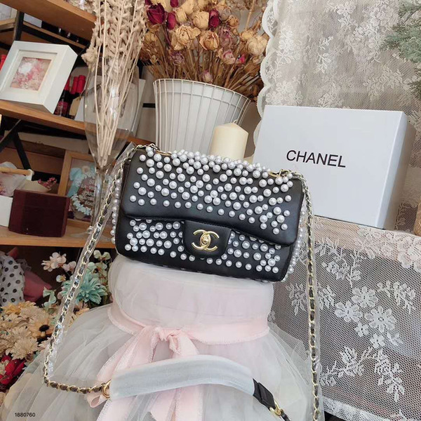 Crossbody Bags For Women Genuine Leather Handbags Women Bag Ladies Hand Shoulder Bag Pearl fashion shoulder bag free shipping