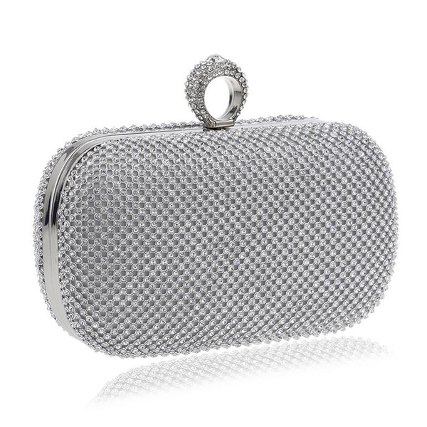 Evening Clutch Bags Diamond-Studded Evening Bag With Chain Shoulder Bag Women's Handbags Wallets Evening Bag For Wedding