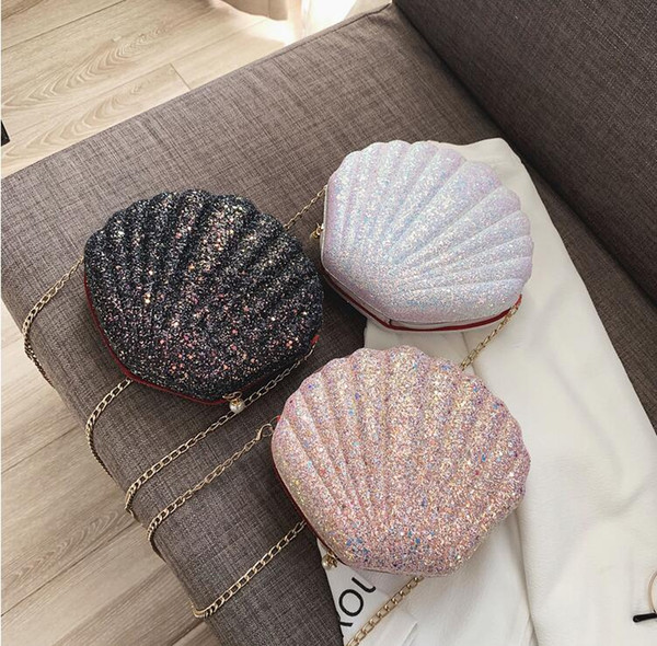 On the new bag female handbag new 2019 mini ocean air shell bag female crossbody small bag female versatile match tide