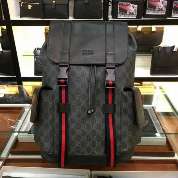 Pink sugao designer luxury backpack 450598 cow leather backpack fashion men and women shoudler bag tote shool designer backpack 2 color