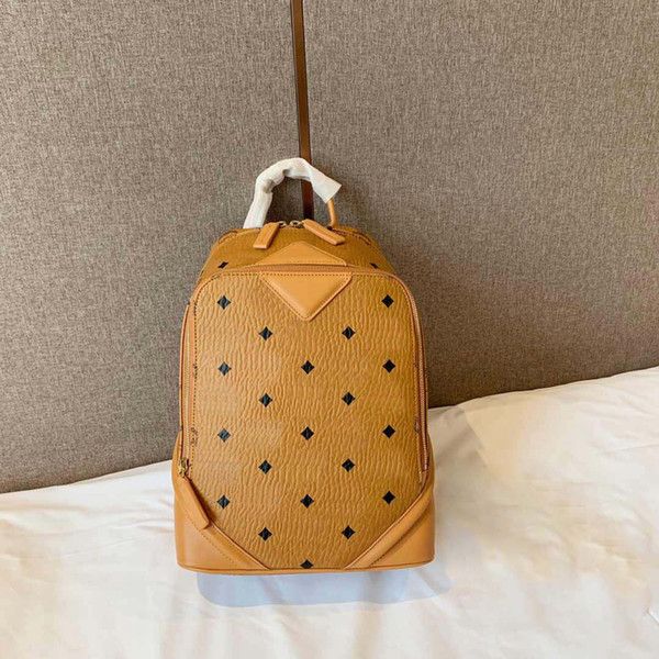 Pink sugao designer backpack print Mletter top quality men and women backpack school bag student good quality shoudler bag luxury backpack