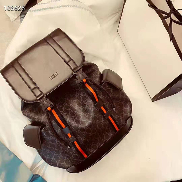 Pink sugao designer luxury backpack travel cow genuine leather backpack fashion men and women shoudler bag large capacity designer backpack