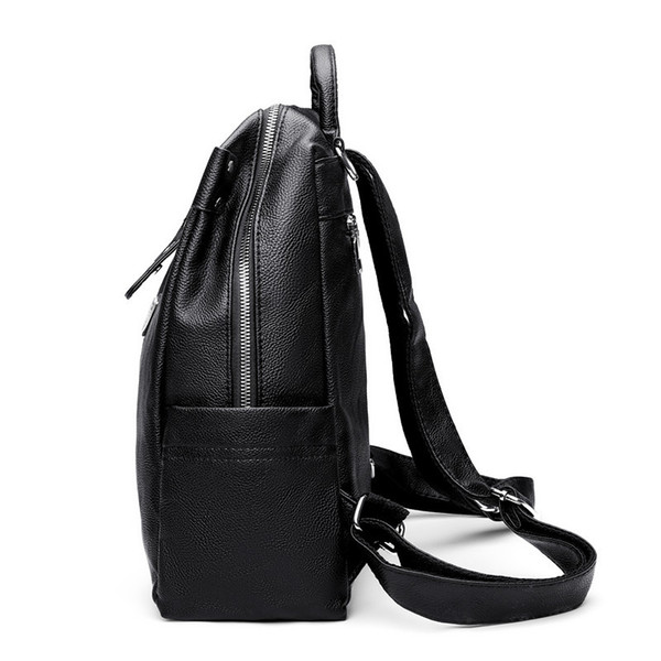 Pink sugao women backpacks luxury backpack designer handbag BHP travel new fashion pu leather school bags for ladies high quality backpack