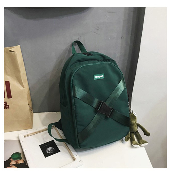 Pink sugao women designer backpack fashion waterproof nylon backpacks large travel bag student school bag hot sales BHP