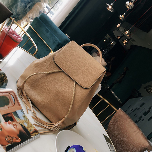 Pink sugao women designer backpack fashion leather high quality brand good hardware women backpack designer purse girl school bag
