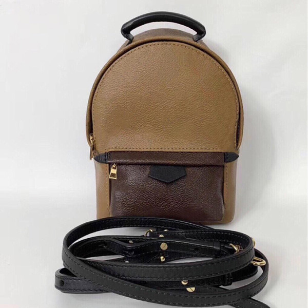 Pink sugao designer backpack print letter pu leather shoulder bag min small purse for women and men 2022new style backpack designer