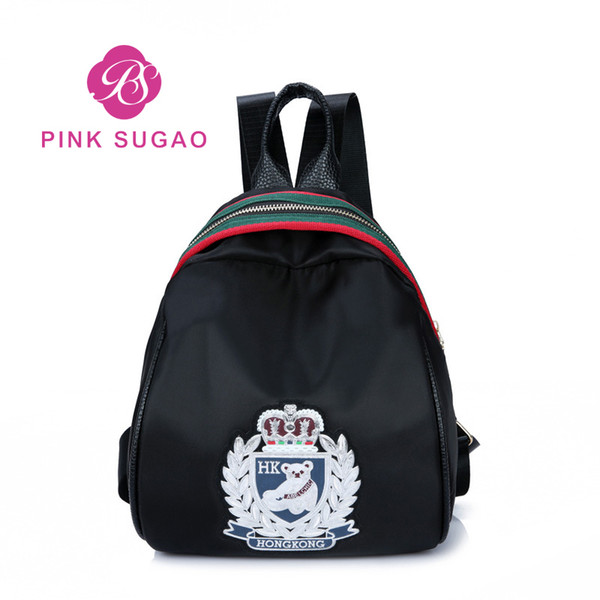 Pink sugao designer backpack luxury backpacks women 2022new fashion mini travel bags hot sales school bags for lady factory wholesales
