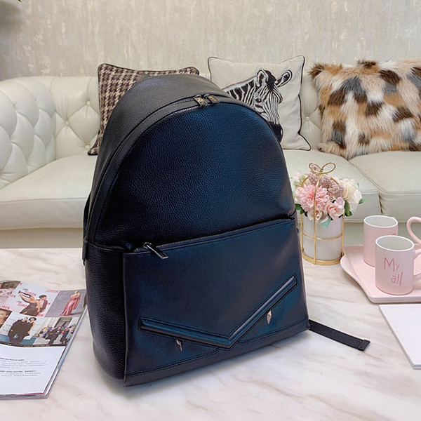 designer backpack brand Travelling Bags men women school bags cowhide leather big capacity high quality 32*38cm