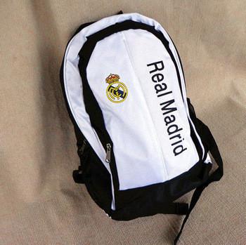 Wholesale-Real Madrid bags football soccer back pack outdoor sports bag soccer fans souvenir bag backpack sport bags for men