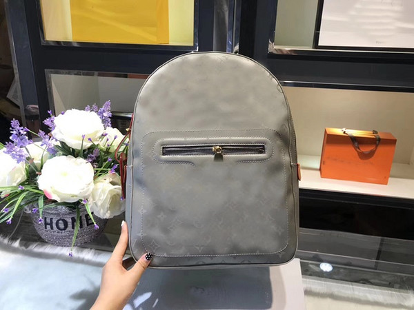Free shipping Top Quality 2018 Luxury brand women backpack men women bag Famous backpack designers women travel backpack