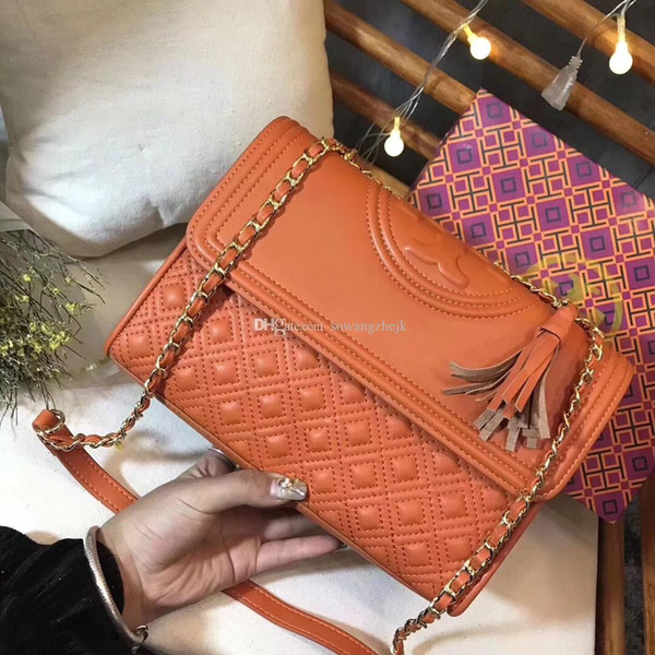 hot sale shoulder bags women real leather chain crossbody bag handbags famous designer purse real leather for women 27cm female bag