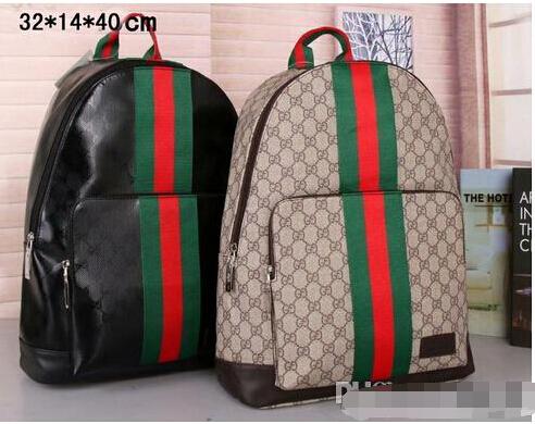 Fashion Designer backpack New G stripe Backpack Bags men & women backpack luxury brand Fashion school bags