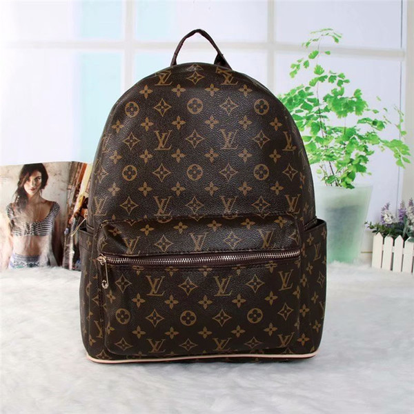 High-end trend printing backpack travel bag, portable bag, free shipping