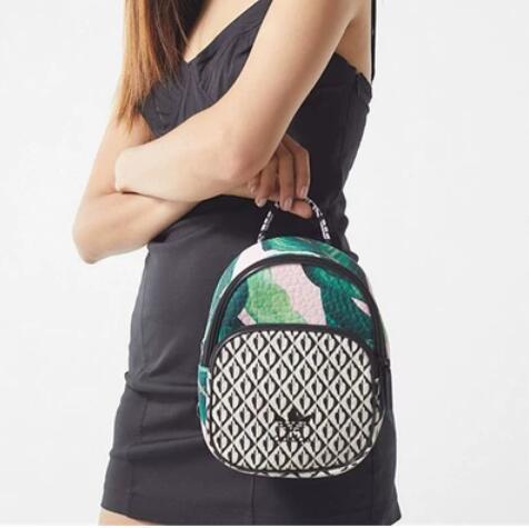 2019 fashionback women pack shoulder bag handbag presbyopic Wave point mini backpack messenger bag mobile phonen purse Girl schoolbag