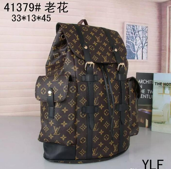 hot Sell New Arrival Fashion Women School Bags Hot Punk style Men Backpack designer Backpack PU Leather Lady Bags (9 colors for pick) #41379