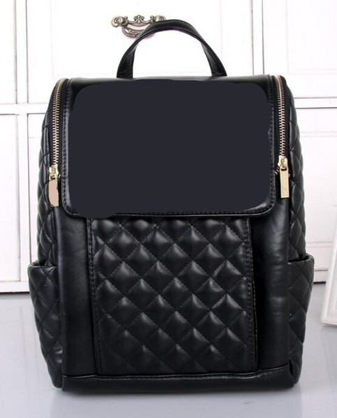 2018 famous brand Designer pu leather zipper letter women's backpack fashion backpacks lady shoulder bags totes handbags 1725 size 25X10X35
