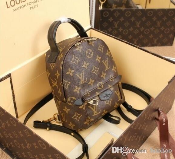 Women's Printing Leather Backpack Wholesale Genuine Leather Handbags for Women Fashion Bags High Quality Casual Handbag Travel Backpack
