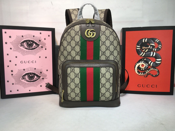 2019 High-quality 547965 22..29..15cm fashion single shoulder bags, men's and women's handbags, luggage, backpacks, leather, Free Shiping