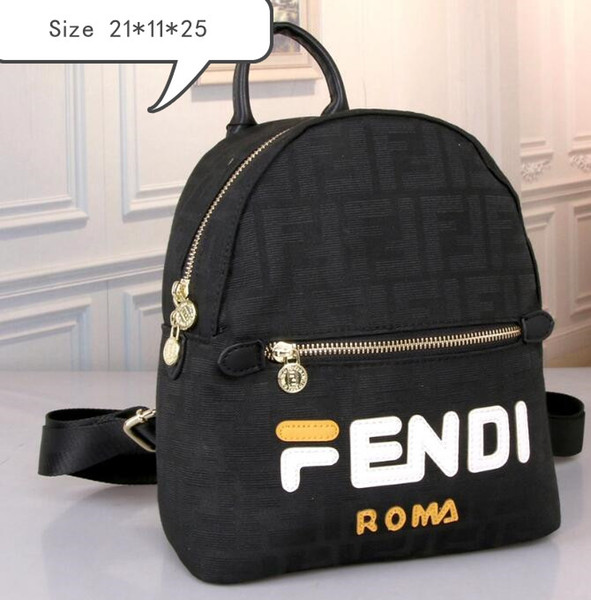 Hot! New Luxury Brand Shoulder Bag Classic Women's Backpack and Hip-hop Fashion Brand Designer's Travel Bag   mcm