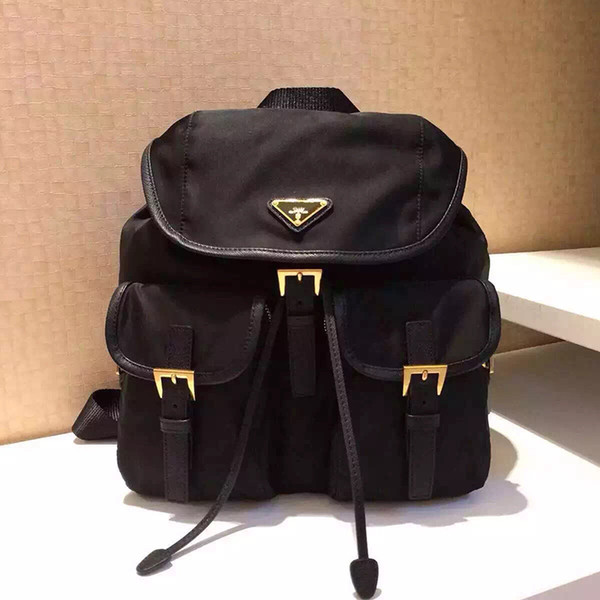 2017 Luxury orignal P fashion back pack waterproof shoulder bag handbag presbyopic package messenger bag parachute fabric mobile phone purse