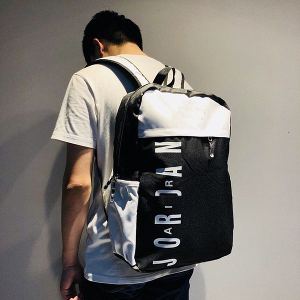 2018 Fashion Men and Women Backpacks Basketball Bag Sport Backpack School Bag Teenager Outdoor Backpack Marque Mochila Brand Letter