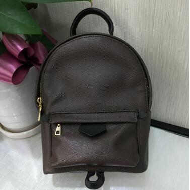 2019 new women backpack men bag Famous backpack designers Leather Handbags women's travel bag backpack 23*30*13cm