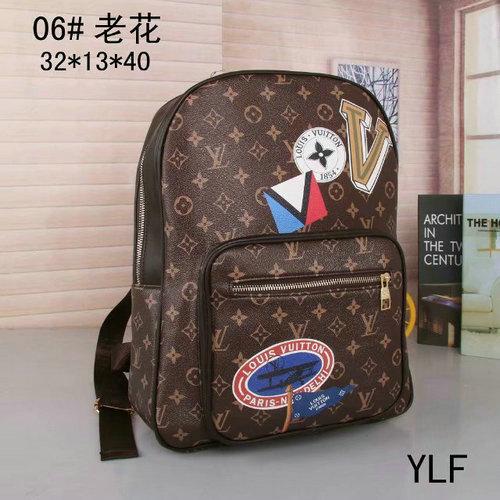 2019 designer brand men and women sports fashion check badges printed backpack women's luxury travel bag backpack