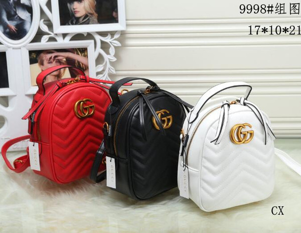 Famous Designer Women Luxury PU Leather backpack Handbags totes Purse Shoulder Bag Messenger crossbody bags Travel bag bolsa feminina