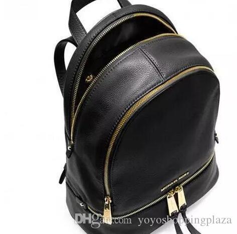 Women's Men's Handbag Shoulder Tote Bag Backpacks New Classic Designer Fashion Lady Black Red Rucksack Bag Charms Free Shipping