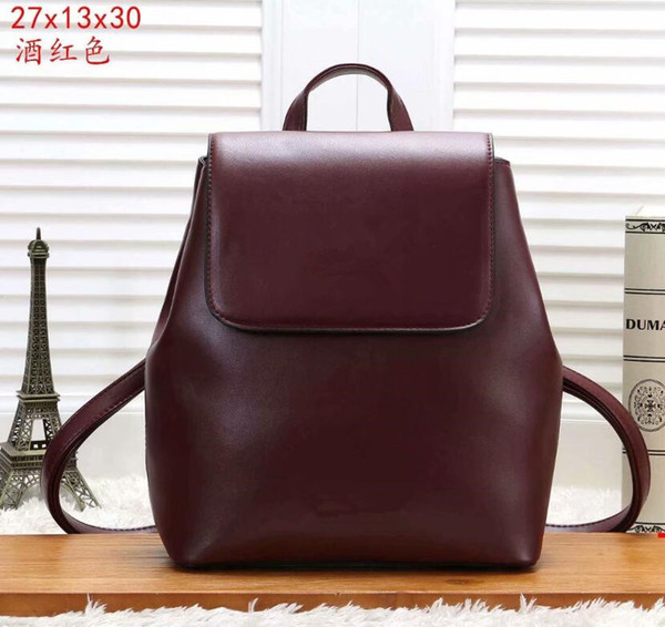 Designer men women backpack high quality letter PU bag girls shoulder bag backpack drop shipping fashion hot new 05