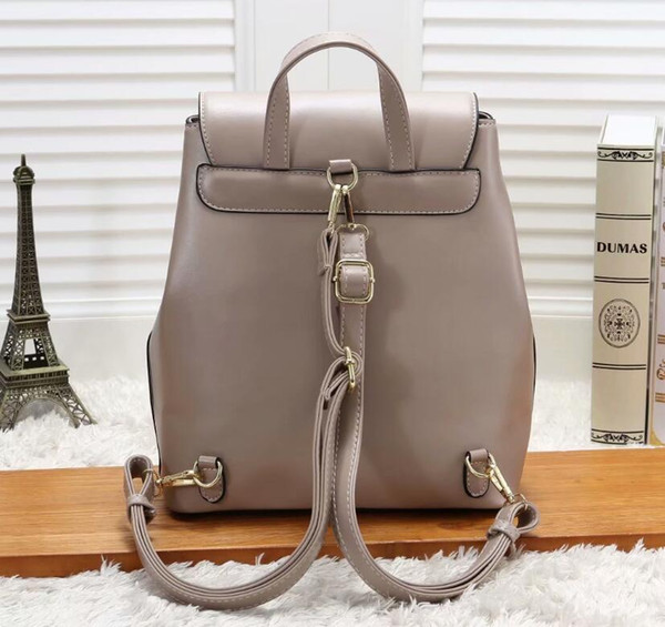 Designer men women backpack high quality letter PU bag girls shoulder bag backpack drop shipping fashion hot new 06