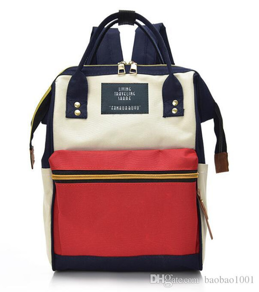 Harajuku High quality and Medium sized fashion double shoulder bag,pink burglar burglar knapsack, Multiple colors large capacity waterproo