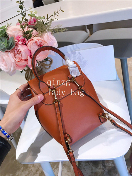 2019 spring new hot sell genuine leather bag women stote pursehigh high quality lady bag backpack Style bag