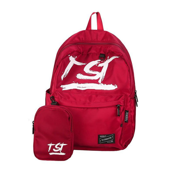 Fashion Bags Student Backpack Summer Casual College Wind Junior High School Tide Wild Canvas Colorful Female Individuality Backpacks