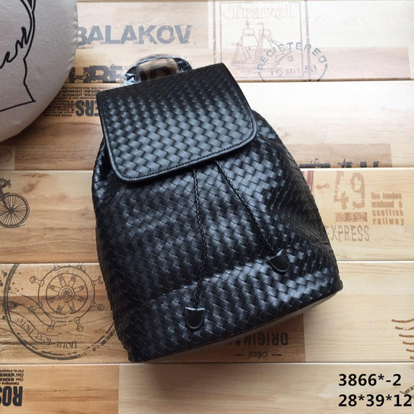 2019 new leather original leather full-woven handbags backpack big designer handbags fashion backpack classic backpack bag