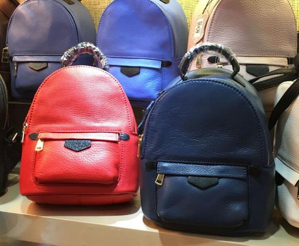 2018 free shipping! orignal real Genuine leather fashion back pack shoulder bag handbag presbyopic mini package messenger bag mobile phonen