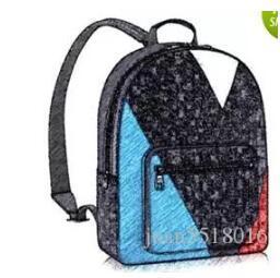 Europe Designer Brand N41612 Damier Cobal Mens Backpacks High Quality School bag 40CM