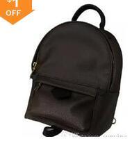 Backpacks designer 2018 fashion women lady black red yellow mini rucksack bag charms free shipping