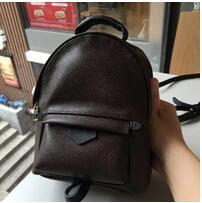 Hight quality Women's Palm Springs Backpack Mini genuine leather children backpacks women printing leather backpack M41560