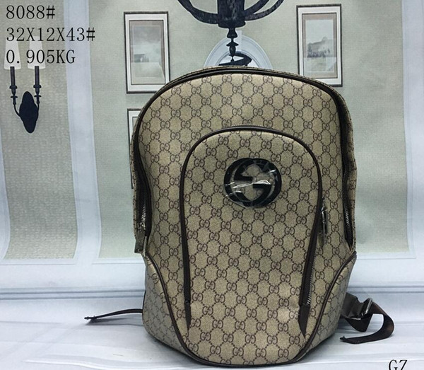 Hot sell !!! Newest Classic Fashion bags women men Backpack Style Bag Duffel Bags Unisex Shoulder Handbags PU Leather Student Bags