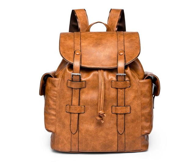 2 colors hot new Luxury women bag School Bags pu leather Fashion Famous designers backpack women travel bag backpacks laptop bag