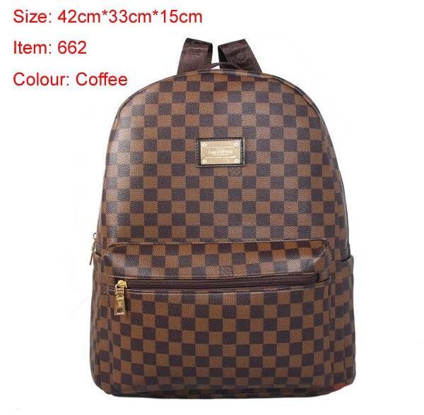 Genuine Leather High Quality men women's Backpack famous Backpack Designer lady backpacks Bags Women Men back pack 02320