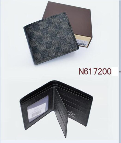 2019 Male Genuine Leather wallet Casual Short Card holder pocket Purse wallets for men free shipping 005..